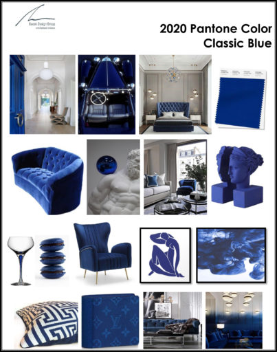 Inspired by the Pantone Color of 2020: Classic Blue