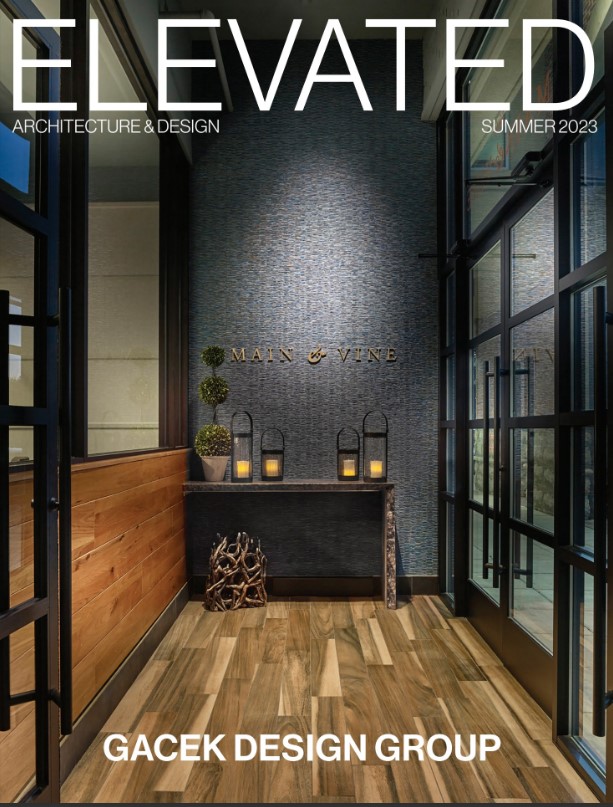 Gacek design group: elevated magazine: american bistro