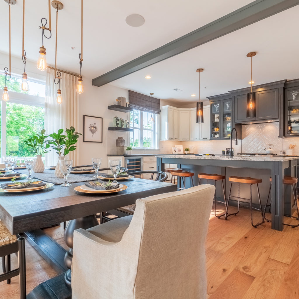 Gacek Design Group - Modern Farmhouse - Dining Area & Kitchen