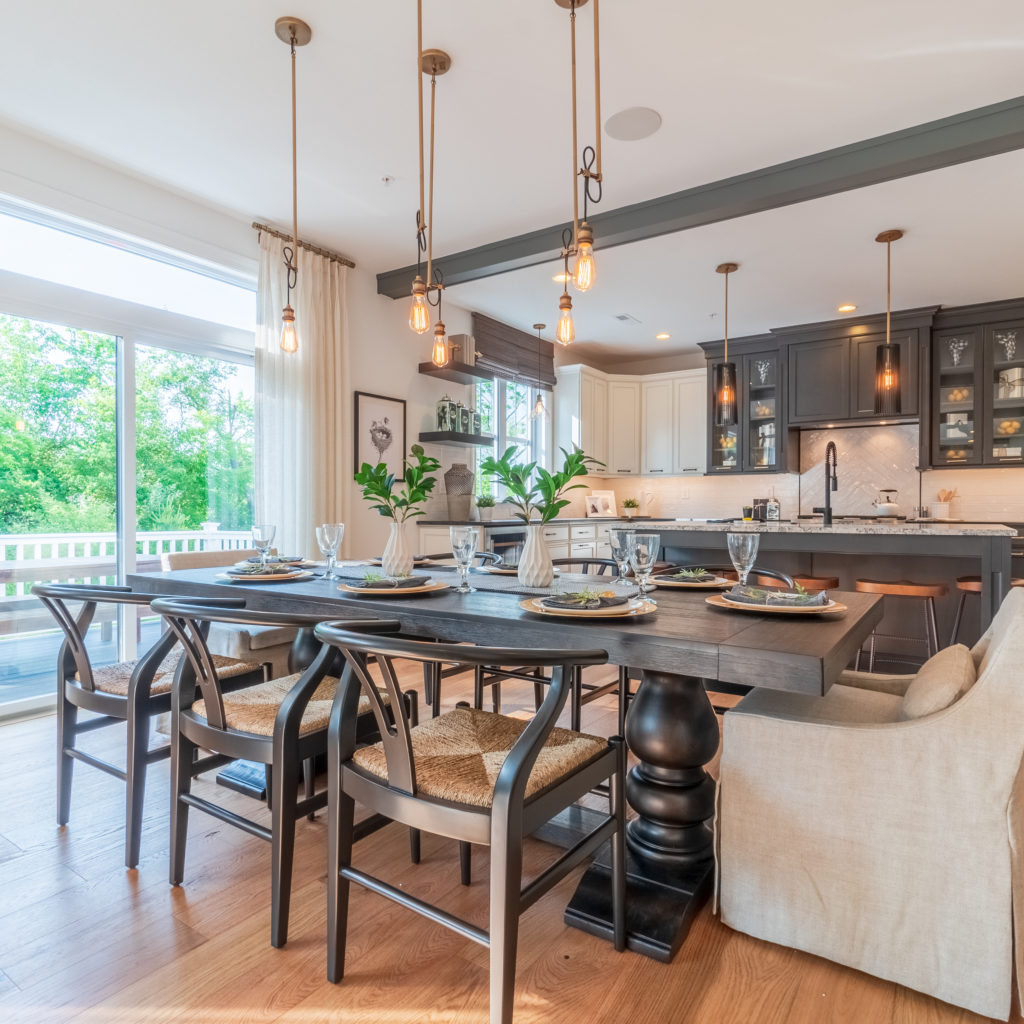 Gacek Design Group - Modern Farmhouse - Dining Area & Kitchen