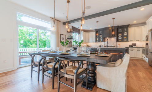 Gacek Design Group - Modern Farmhouse - Dining Area & Kitchen