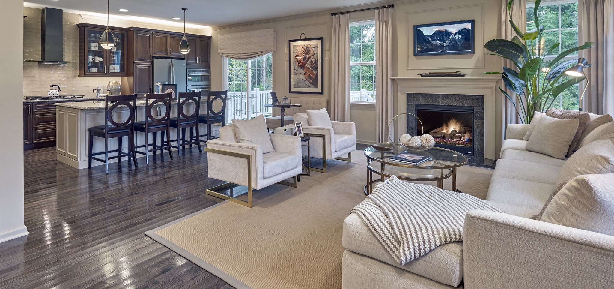 Gdg home white pine canyon great room