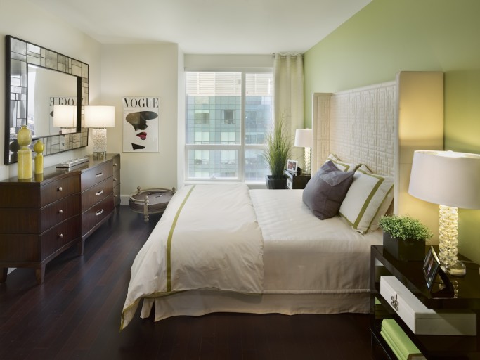 Gacek Design Group - Luxury Condos on the Hudson - Master Bedroom