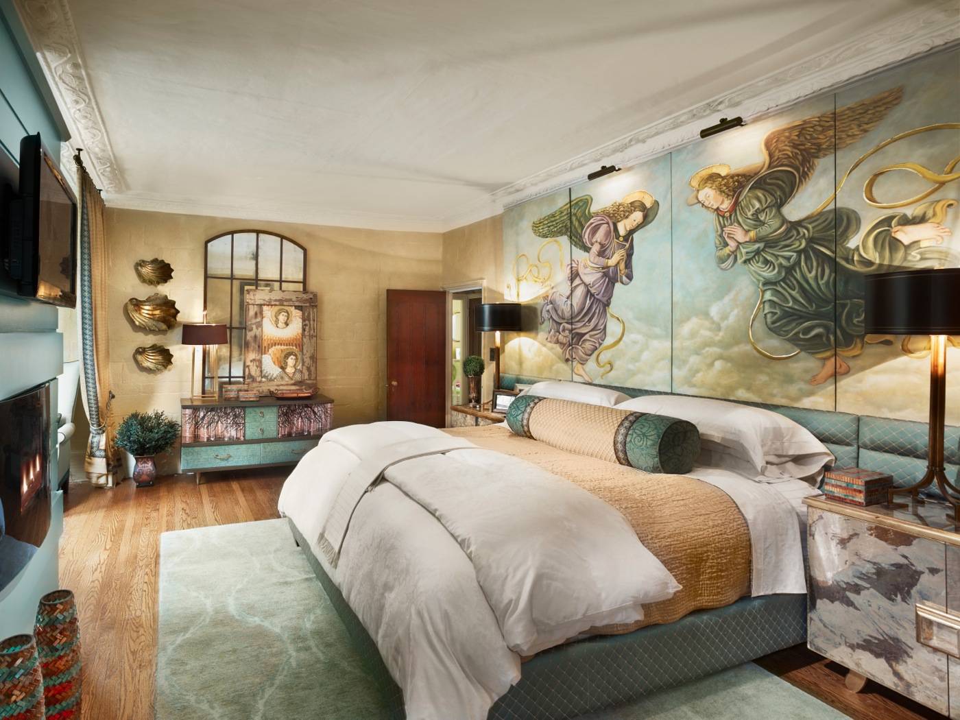 Gacek design group the priory court in princeton bedroom